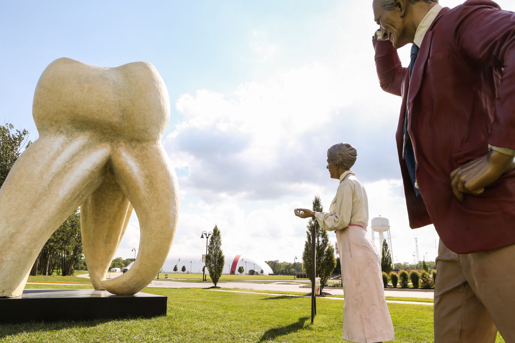 Enjoy displays of public art